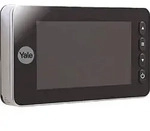 Yale Smart Home Digitaler T&uuml;rspion Auto Imaging Silber Erfasst BilderVideos