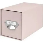 CD-Schubladenbox Powder mit Griff - Braun