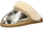 Shepherd Hausschuhe Hausschuhe Leder - Gold - 36