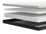 Matratze 90x200 Emma Express - Grau