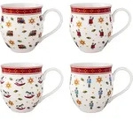 Villeroy & Boch 1485858407, Set, Mehrfarbig, Porzellan, Tasse, Toy's Delight, 4