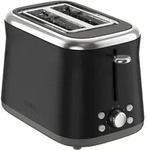 Tefal Collection TT7208E0, 2 Scheibe(n), Schwarz, Tasten, Drehregler, 850 W, 220 -