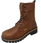 Camel Active Schn&uuml;rstiefel Braun - Schwarz/Braun - 38