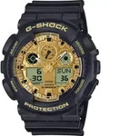 Casio Casio GA-100GGB-1A9ER G-Shock Classic Herrenuhr Schwarz/Goldfarben - Gold