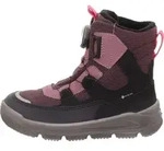 Superfit MARS M&auml;dchen Kinder Winterschuhe Winterstiefel lila schwarz 27 - Lila - 27