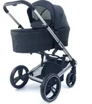 Pixini Kinderwagen 2in1 Cariba silber/schwarz - Silber/Schwarz