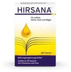 HIRSANA Goldhirse-&Ouml;l-Kapseln f&uuml;r sch&ouml;ne Haare, Haut und N&auml;gel, 90 St. Kapseln