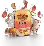 Massiv's Zahnstocher - Zahnstocher mit Geschmack &ndash; BIG M Pfirsich Ice &ndash; 100