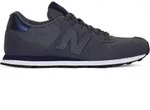 New Balance Schuhe 500, GM500DGN - Dunkelblau/Grau - 42