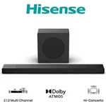 Hisense 3.1.2 CH Soundbar, 440 W, 3.1.2 Kan&auml;le, 440 W, DTS:X, Dolby Atmos, 240 W,