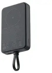Xiaomi 33W Magnetic Power Bank 10000mAh Integrated Cable Grau - Grau