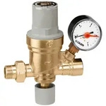 Caleffi 553 Automatische F&uuml;llarmatur mit Manometer 1/2"