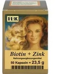 Biotin + Zink Haarkapseln, 50 St KAP