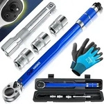 MASKO&reg; Drehmomentschl&uuml;ssel 6tlg. Set 40-210Nm 1/2 ' CV inkl. 3 Steckn&uuml;ssen 17mm,