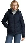 Tom Tailor Damen Puffer-Jacke mit Kapuze - Blau - XXL