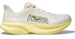 Hoka W Mach 6 - white / neon hoka citrus, Gr&ouml;&szlig;e:9