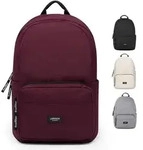Lederen Schoolrucksack f&uuml;r M&auml;dchen und Jungen Teenager Rot - Nr. 3 - Rucksack f&uuml;r
