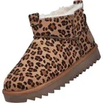 Rieker Damen Stiefelette gef&uuml;ttert Braun Leopard - Braun - 36