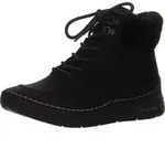 Rieker Schn&uuml;r-,Zug-u.Schnallenstiefel in schwarz, Gr. 36 - Schwarz - 36