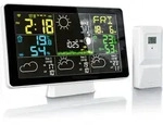 Brandson Wetterstation, Funkwetterstation, WIFI / Wlan, mit Funk Au&szlig;ensensor,