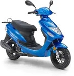 LuXXon Motorroller ECO (45km/h) E5 EFI, blau - 50ccm 4-Takt, 2,2kW/3PS,...