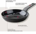 Fackelmann Pfanne 20cm Statement Keramik beschichtete Pfanne - Recyceltes Aluminium