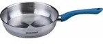 Fackelmann Essential Bratpfanne &Oslash; 24 cm aus Edelstahl Ergonomischer Griff, optimale