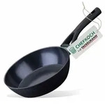 Chefkoch trifft Fackelmann Bratpfanne 24 cm aus Aluminium Pfanne mit keramischer