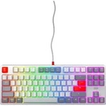 CHERRY XTRFY K4V2 TKL keyboard. retro - Grau/Rot