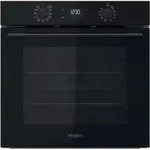 Whirlpool OMK58CU1SB, Medium, Elektrischer Ofen, 71 l, 71 l, Katalytisch, Integriert