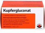 W&Ouml;RWAG Pharma Kupfergluconat Tabletten, 100 St. Tabletten