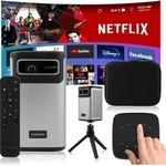 Overmax Beamer Multipic 8.1 Aufl&ouml;sung bis zu 4K, AUTO FOCUS, kabellose Projektion