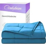 Gewichtsdecke f&uuml;r Erwachsene aus 100% Baumwolle, Edition "Blau" - Standard 100,