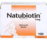 Natubiotin 5 mg Tabletten zur Vorbeugung eines Biotin-Mangels, 100 St. Tabletten