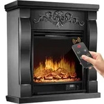 KESSER&reg; Elektrokamin Standkamin LED 3D-Flammeneffekt 1800W, mit Wochentimer &