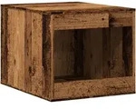 vidaXL Katzenklo Altholz-Optik 47x59x42 cm Holzwerkstoff - Braun
