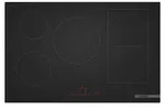 Bosch Serie 6 PVW81CHB1E, Schwarz, Integriert, 80 cm, Zonen-Induktionskochfeld,