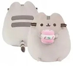 Aurora Pusheen Ice Cream Sandwich Pl&uuml;schtier Grau 24cm - Hellgrau