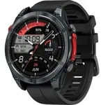 Zeblaze Stratos 4 Smartwatch (Schwarz) - Schwarz
