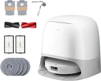 roborock QC2PX02-00, Roborock Qrevo Curv 2 ProX, Beutellos, Wei&szlig;, Rund, Staubbeutel,