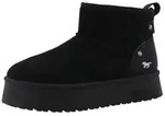 Mustang Damen Elegante Stiefelette 15M0202001 Schwarz - Schwarz - 37