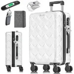 KESSER&reg; Reisekoffer ABS Hartschalenkoffer 360&deg; Rollen, inkl. Zahlenschloss &