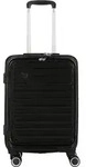 cocoono Madrid 4 Rollen Kabinentrolley 55 cm Laptopfach - Schwarz