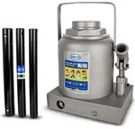 alca&reg; Hydraulischer Wagenheber 50t I Stempelheber & Unterstellheber aus Stahl I f&uuml;r