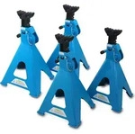Bituxx 4 Unterstellb&ouml;cke inkl. Heber 12000kg Blau MS-15775