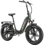 E-Bike Tiefeinsteiger Klapprad GS5 250 W 20 Zoll anthrazit - Grau