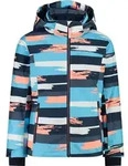 Cmp Kid G Jacket Snaps Hood Topazio-Bianco-Lotus 104 - Blau - 104