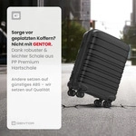 Reisekoffer Hartschalenkoffer XL Gro&szlig; &ndash; Koffer Trolley Rollkoffer mit 4...