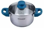 Fackelmann Edelstahl Topf mit Deckel Essential &Oslash; 16 cm Robust & stilvoll f&uuml;r jede