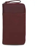 Zwei Eva Geldb&ouml;rse 20 cm - bordeaux